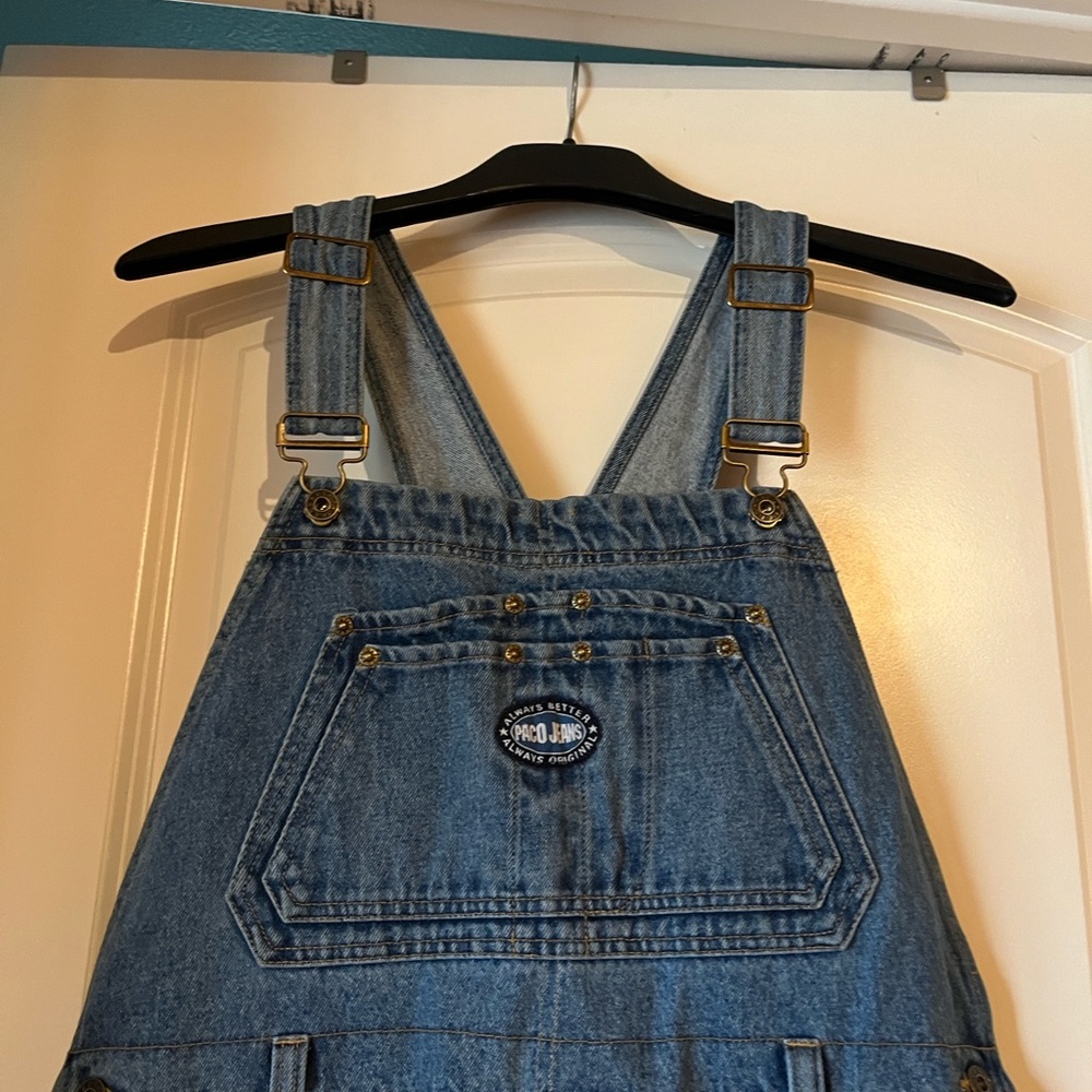 Vintage Paco Jeans Overalls / medium